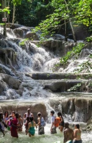 Dunn’s River Falls & Martha Brae River Rafting Combo Tour Package